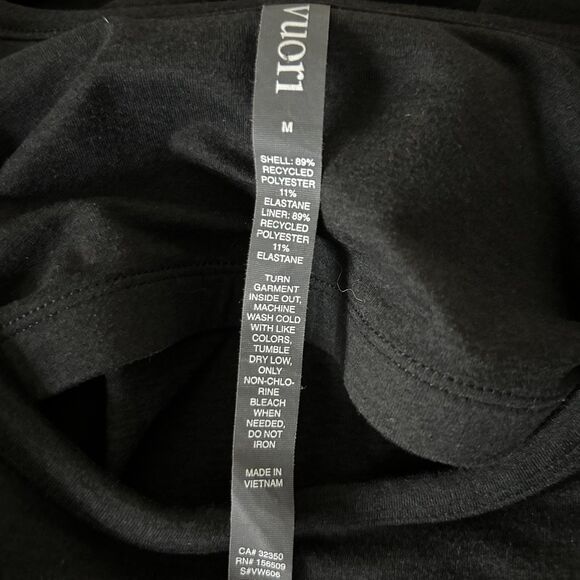 Vuori Women's Halo Essential Dress Black Heather Size Medium athletic athleisure - Picture 4 of 4